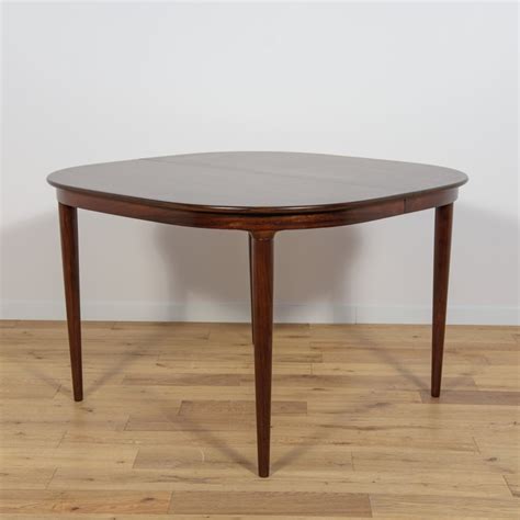 Mid Century Rosewood Extendable Dining Table From Skovmand Andersen