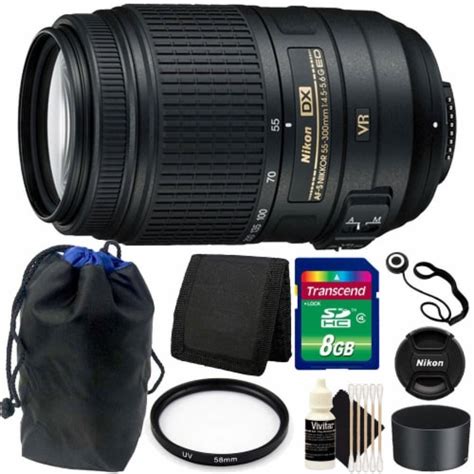 Nikon 55 300mm Vr Lens Accessory Kit For Nikon D3400 D5500 D7000 And More