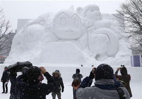 氷雪像、観光客を魅了 さっぽろ雪まつり開幕 読んで見フォト 産経フォト