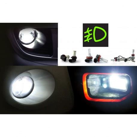 Pack Ampoules Led Antibrouillard Avant Pour Transit Custom Bus Ford