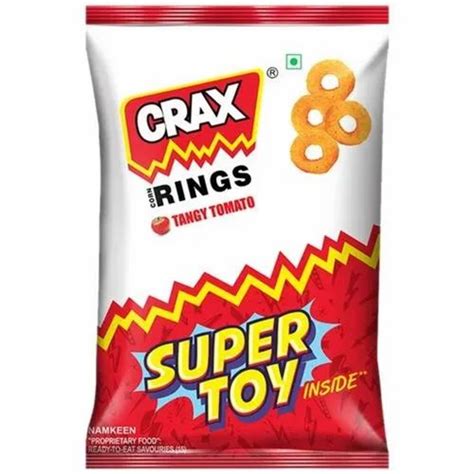 Crax Corn Rings Tangy Tomato Puffs Packaging Size 27g At Rs 8pack In