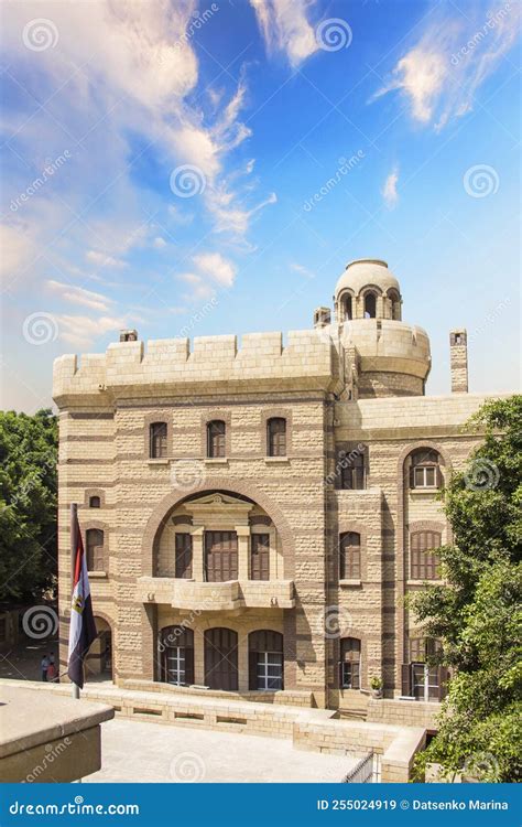 The Old Street In The Coptic Cairo District Of Old Cairo Editorial