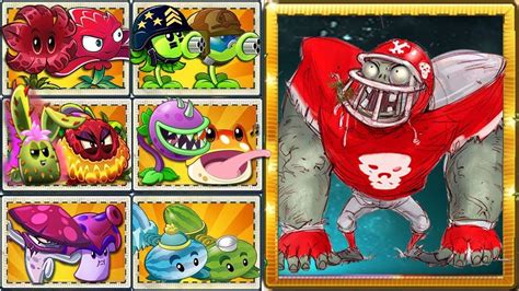 Pvz 2 Random Best Pair Team Plants Vs 100 All Star Zombies Who Will