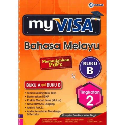 Buku Rujukan Nusamasbuku Latihan My Visa Bahasa Melayu Buku A B