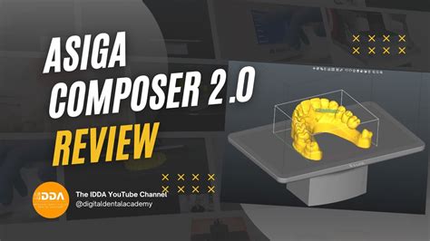 Idda Review The New Asiga Composer Youtube