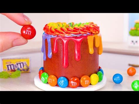 Perfect Miniature Rainbow Chocolate Cake Decorating Best Of Mini