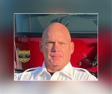 Baton Rouge Fire Captain Dies On Duty 3ia