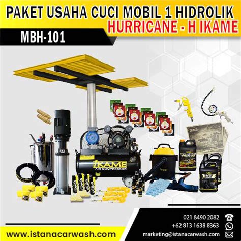 Paket Usaha Cuci Mobil Hidrolik Murah Pusat Hidrolik Alat Cuci Mobil