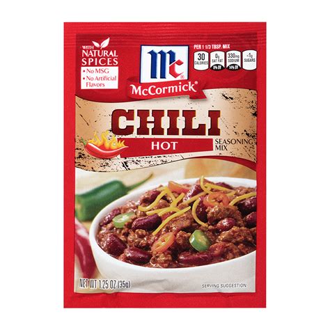 McCormick® Hot Chili Seasoning Mix | McCormick