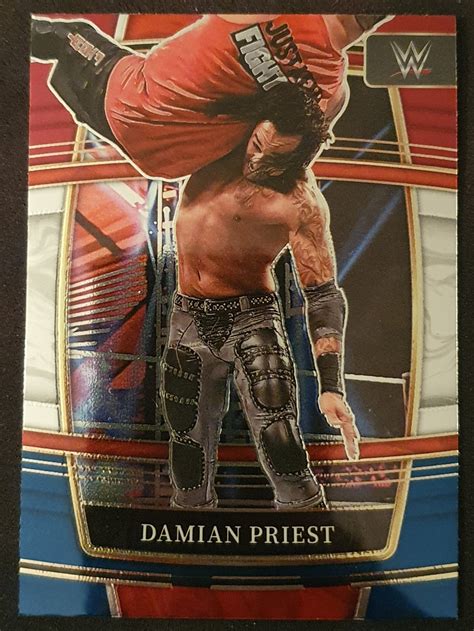 Panini Wwe Select Blaster Base Concourse Red Blue