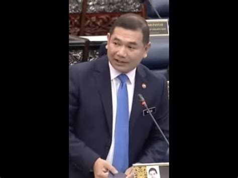 Live Sidang Media Menteri Ekonomi Rafizi Ramli Mengenai Indeks Harga