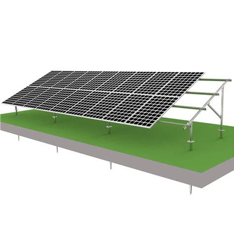 Hot Sale Hot Dip Galvanized Steel Solar Ground Mounting System Hot Dip Galvanized Steel Solar