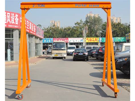 Portable Adjustable Gantry Crane for Workshop Production