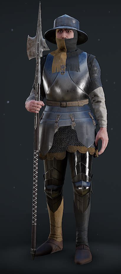 Swiss Halberdier Alt Mordhau Mercenaries