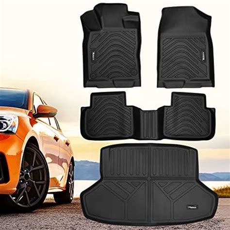 Floor Mats Trunk Mat Set Compatible For Honda Civic 2022 2025 All