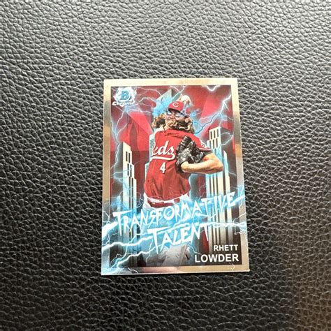 Rhett Lowder Bowman Draft Chrome Transformative Talent Tt D