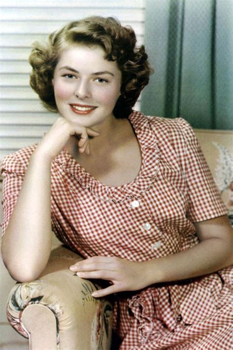 57 Glamorous Color Photos Of Ingrid Bergman From Between The 1930s And