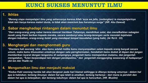 Contoh Materi Kajian Surat Al Alaq Semangat Menuntut Ilmu Pptx