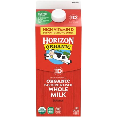 Horizon Organic Whole High Vitamin D Milk 64 Fl Oz From Cvs Pharmacy® Instacart