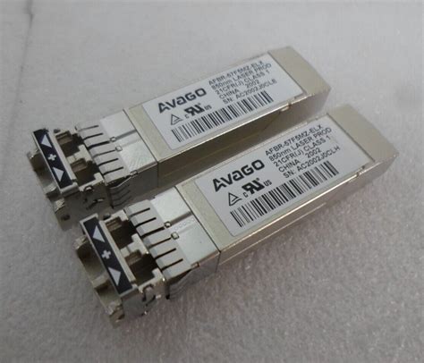 Lot Of Avago Afbr F Mz Elx Transceiver Ebay