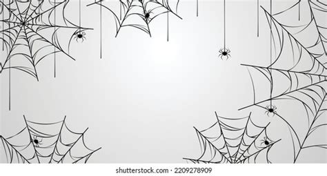 Spider Web Cobweb Spiderweb Banner Poster Stock Vector Royalty Free 2270811973 Shutterstock