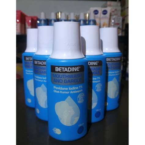 Jual Betadine Mouthwash And Gargle Obat Kumur Ml Shopee Indonesia