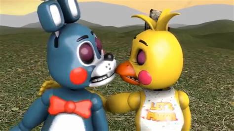 SFM FNAF Five Nights At Freddy S Toy Bonnie And Toy Chica Kiss YouTube