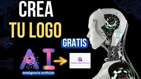 CÓMO CREAR UN LOGO CON INTELIGENCIA ARTIFICIAL no es CHAT GPT YouTube