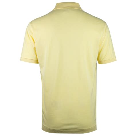 Lacoste Classic Core Polo Shirt Napolitan Yellow Scottsdale Golf