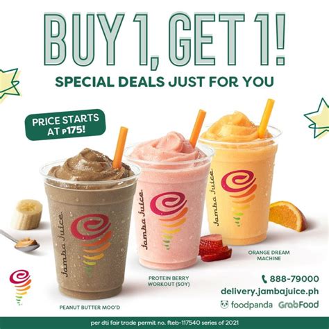 Jamba Juice Buy 1 Get 1 Summer Promo Manila On Sale