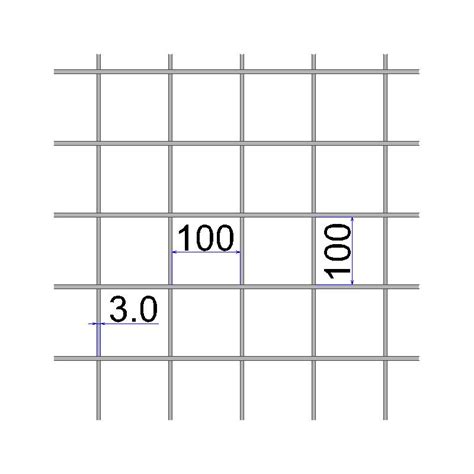 сетка (кладочная, дорожная, сварная) 100х100х3 карта 2х3 - купить оптом ...