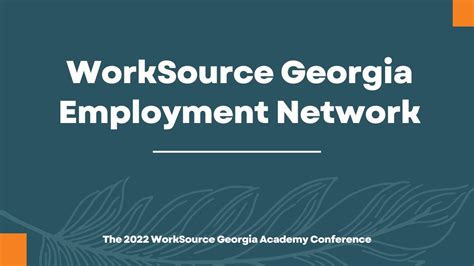 Worksource Georgia Employment Network Employment Network En And