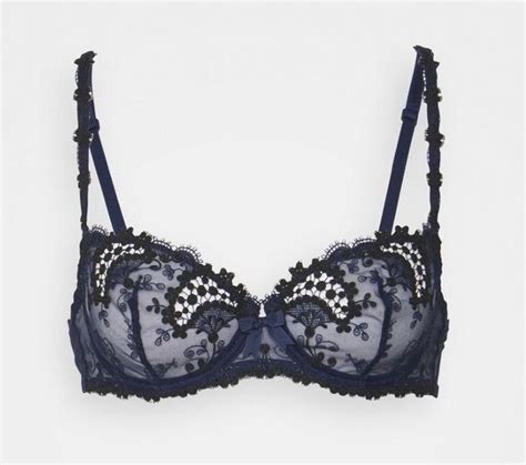 Illusion Dark Blue Lingerie Set Dark Blue 34 75d Artofit