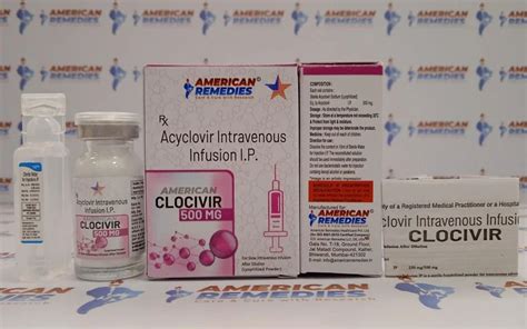 Acyclovir Intravenous Infusion I P X Mg Swfi Clocivir