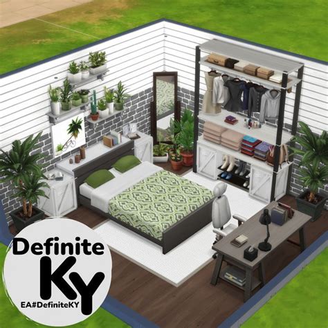 Bedroom 5x5 DefiniteKY Sims House Sims Freeplay Houses Sims House