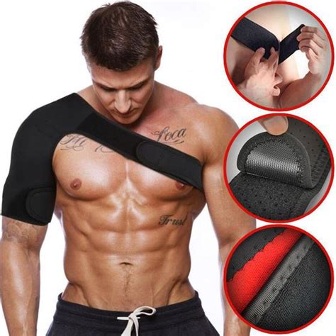 Suporte Ombro Neoprene Ortese Umero Protetor Ombreira Tensor MBFit