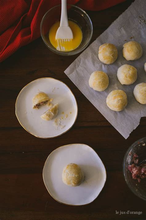 鲜肉月饼 中秋节 Suzhou Style Pork Mooncake For Mid Autumn Festival Moon Cake Food Mid Autumn Festival