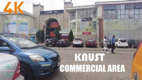 KNUST Commercial Area In Kumasi Ghana 4K YouTube