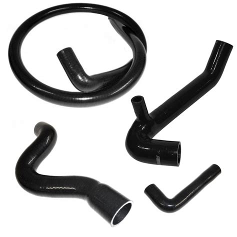 Mk1mk2 Cortina Zetec Silicone Hose Kit Black Top Alloy Rad Rf22 Retroford