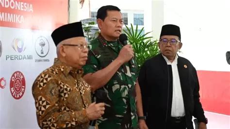 Panglima TNI Dampingi Wapres Kunjungan Kerja Di Papua Berita Terkini