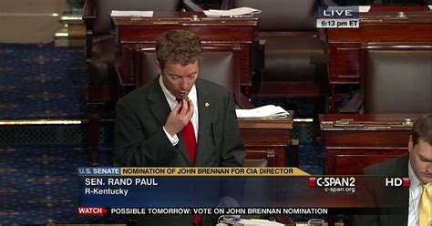 Senator Rand Paul (R-KY) Filibuster | C-SPAN.org