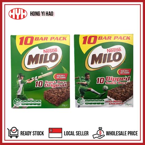 Milo Snack Bars 210g270g Shopee Malaysia