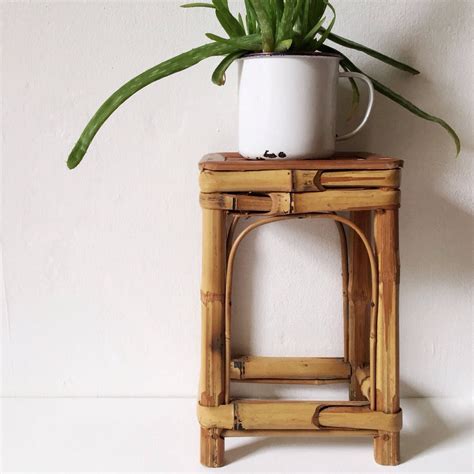 20 Vintage Bamboo Plant Stand Homyhomee