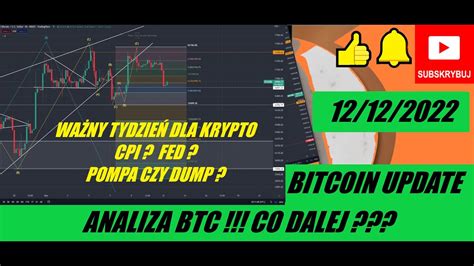 KRYPTOWALUTY ANALIZA 12 12 2022 BITCOIN UPDATE BITCOIN ANALIZA