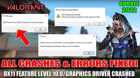 How To Fix Valorant Graphics Driver Crashed Valorant Crashing Issue