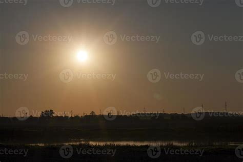 orange sky, sunset 9709772 Stock Photo at Vecteezy