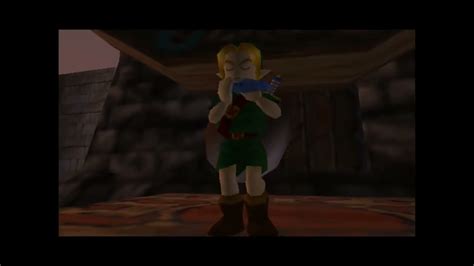 Zelda Majoras Mask Link Ocarina Songs N64 Youtube