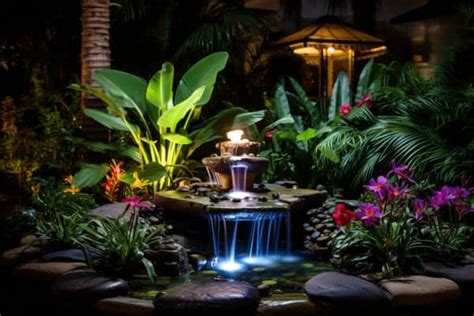 Stunning Pond Lighting Ideas Water Garden Advice