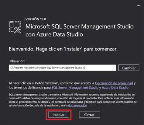 instalar SQL Server Guía Paso a Paso Sqlserverdb