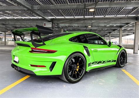 Dt Porsche Gt Rs Lizard Green Pcarmarket